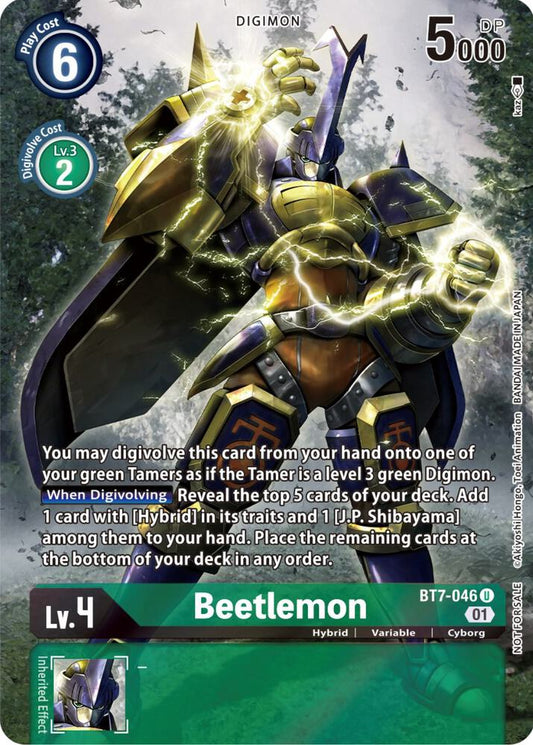Beetlemon (2nd Anniversary Frontier Card) - Next Adventure - Uncommon - BT7-046 U