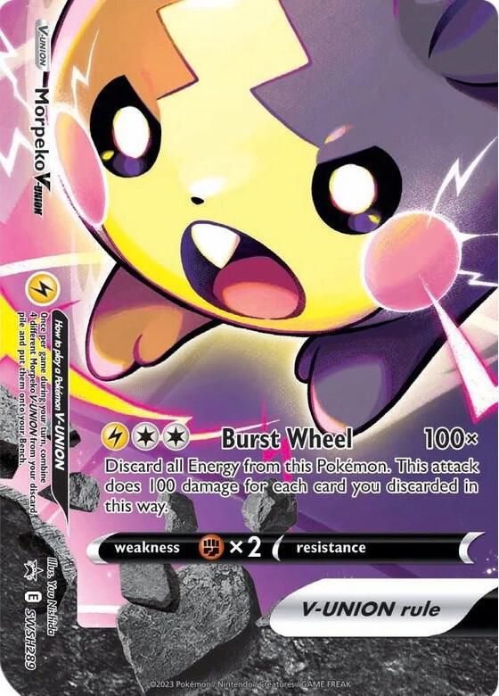 Morpeko V-Union - SWSH289 - SWSH: Sword & Shield Promo Cards - Promo - SWSH289