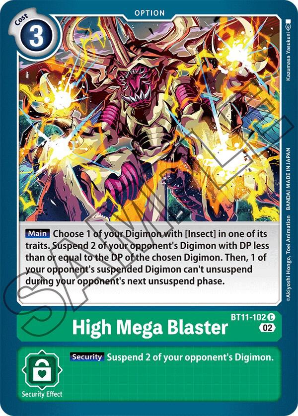 High Mega Blaster - Dimensional Phase - Common - BT11-102 C