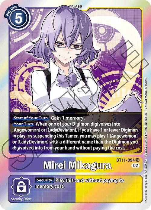 Mirei Mikagura - Dimensional Phase - Super Rare - BT11-094 SR