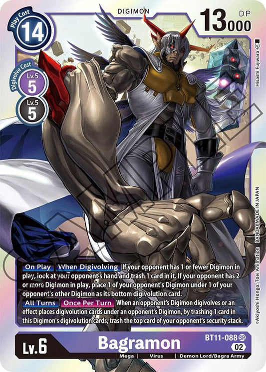 Bagramon - Dimensional Phase - Super Rare - BT11-088 SR