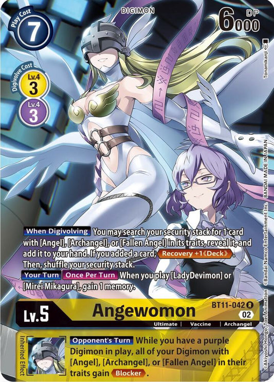 Angewomon (Alternate Art) - Dimensional Phase - Rare - BT11-042 R