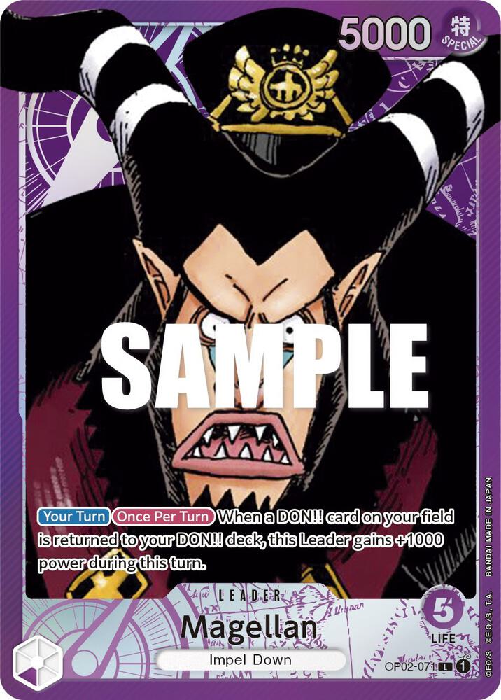 Magellan (071) (Alternate Art) - Paramount War - L - OP02-071