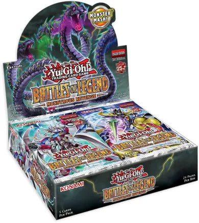 YGO- Battles of Legend: Monstrous Revenge Booster Box [1st Edition]