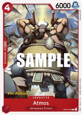 Atmos - Paramount War Pre-Release Cards - C - OP02-003