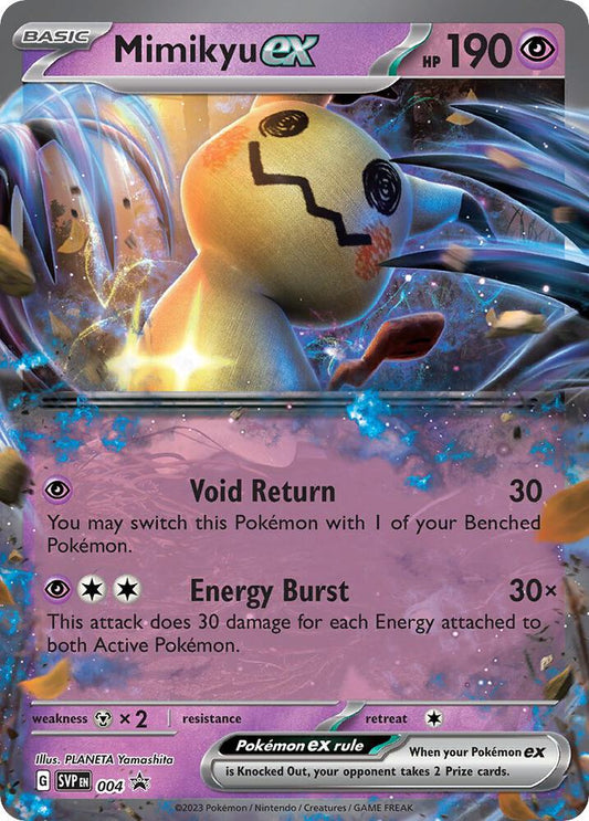 Mimikyu ex - 004 - SV: Scarlet & Violet Promo Cards - Promo - 4