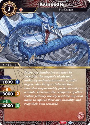 Raineedle - Starter Deck 01: Dragon Onslaught - Common - ST01-004