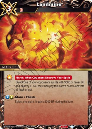 Landmine - Starter Deck 01: Dragon Onslaught - Common - ST01-015