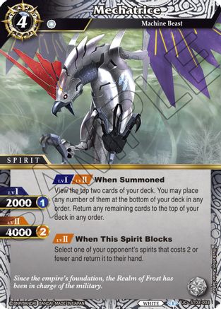 Mechatrice - Starter Deck 03: Aegis of the Machine - Uncommon - ST03-003