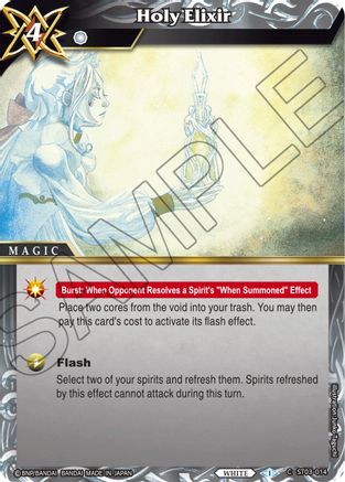 Holy Elixir - Starter Deck 03: Aegis of the Machine - Common - ST03-016