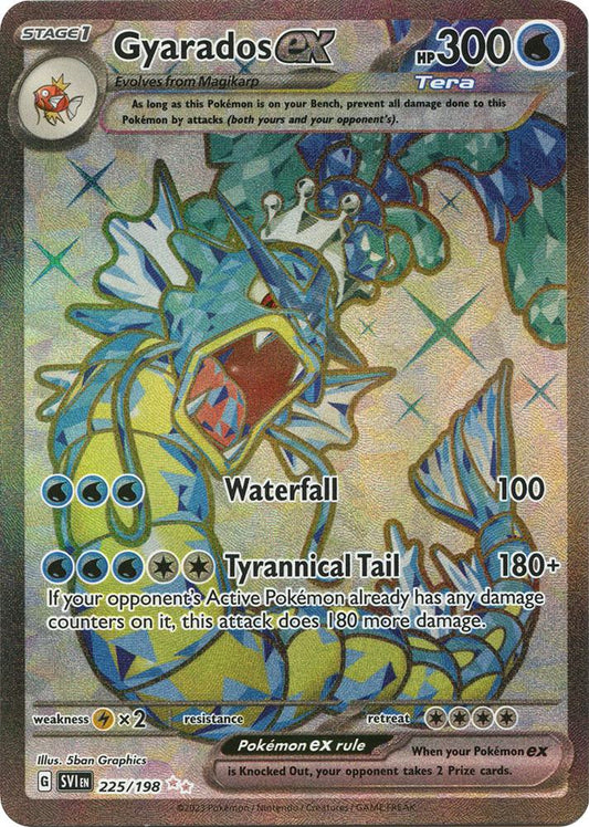 Gyarados ex - 225/198 - SV01: Scarlet & Violet Base Set - Ultra Rare - 225/198