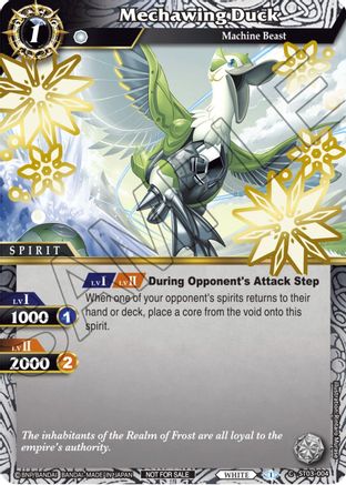 Mechawing Duck (Launch Event Finalist Set) - Launch & Event Promos - Common - ST03-004