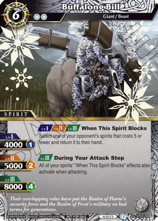 Buffalong Bill (Event Pack Vol. 1) - Launch & Event Promos - Rare - ST03-008