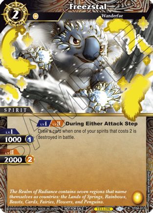 Freezstal (Launch Event Finalist Set) - Launch & Event Promos - Rare - ST04-011