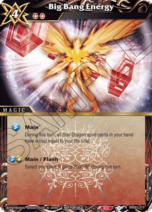 Big Bang Energy (Release Event Participation) - Launch & Event Promos - Rare - BSS01-117