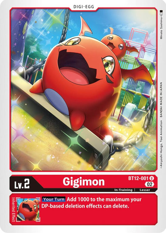 Gigimon - Across Time - Uncommon - BT12-001 U