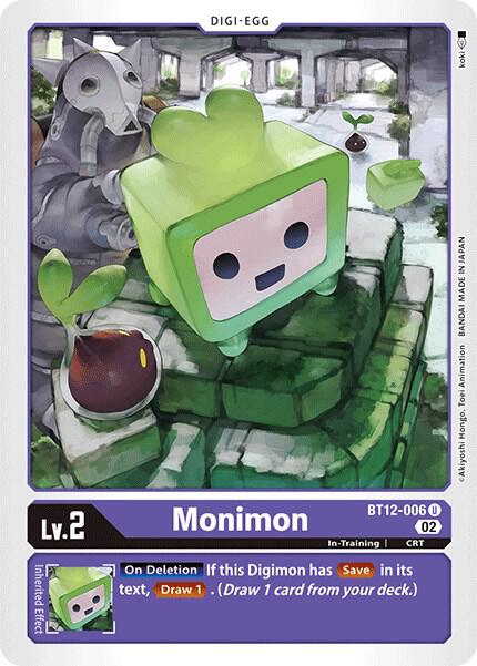 Monimon - Across Time - Uncommon - BT12-006 U