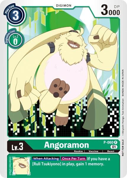 Angoramon - Revision Pack Cards - Promo - P-060 P