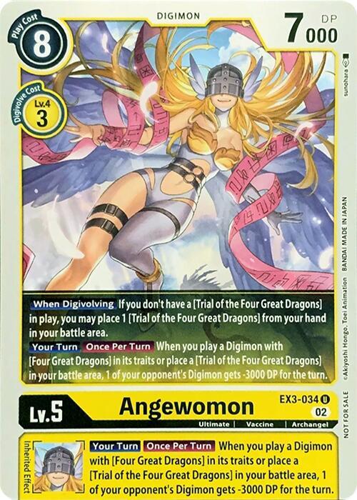 Angewomon - Revision Pack Cards - Uncommon - EX3-034 U