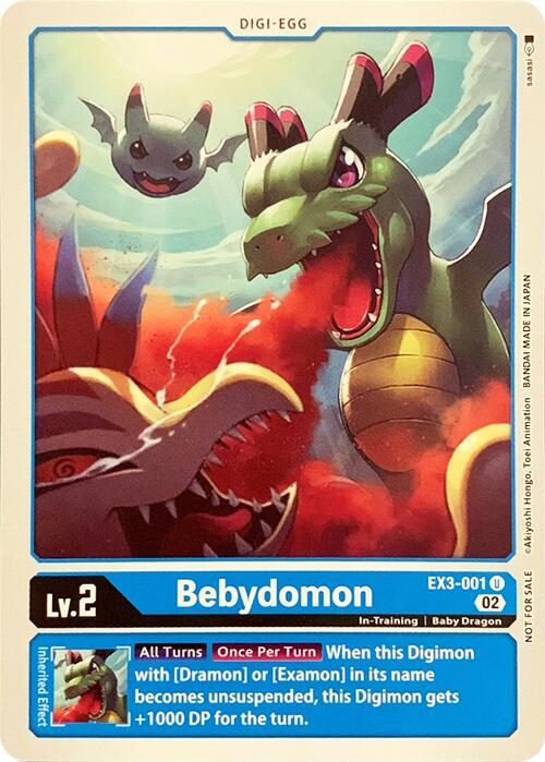 Bebydomon - Revision Pack Cards - Uncommon - EX3-001 U