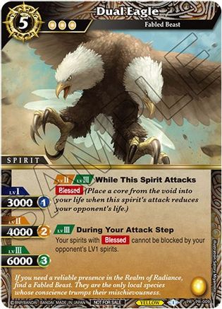 Dual Eagle - Battle Spirits Saga Promo Cards - Promo - PR-009