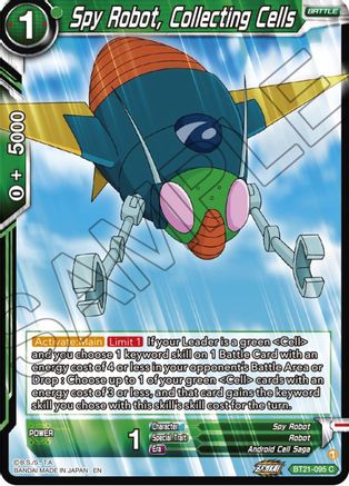 Spy Robot, Collecting Cells - Wild Resurgence - Common - BT21-095