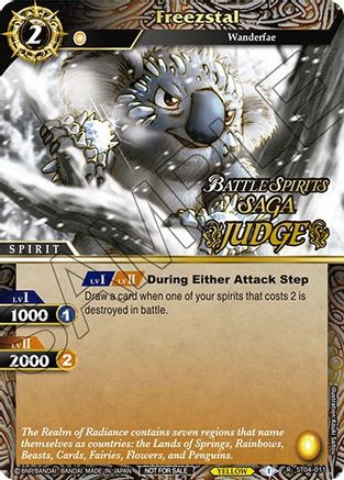 Freezstal (Judge Pack Vol. 1) - Battle Spirits Saga Promo Cards - Promo - ST04-011
