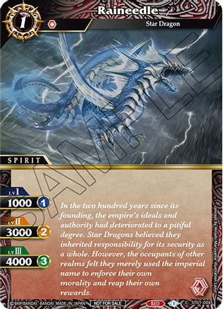 Raineedle (Championship Pack 2023 Vol. 1) - Battle Spirits Saga Promo Cards - Promo - ST01-004
