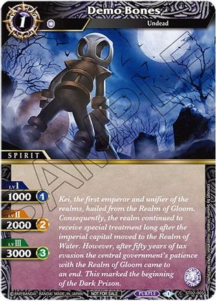 Demo Bones (Championship Pack 2023 Vol. 1) - Battle Spirits Saga Promo Cards - Promo - ST01-005