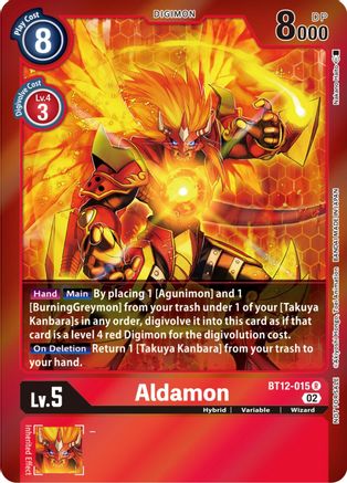 Aldamon (Tamer Party -Special-) - Across Time - Promo - BT12-015 R