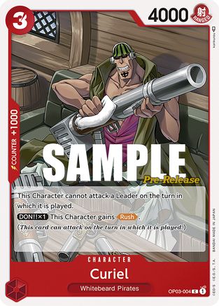 Curiel - Pillars of Strength Pre-Release Cards - C - OP03-004