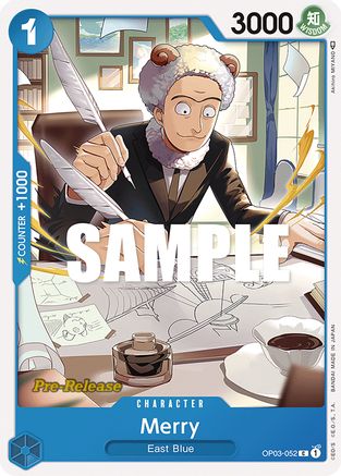 Merry - Pillars of Strength Pre-Release Cards - C - OP03-052