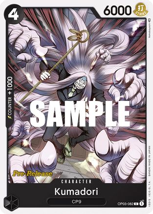 Kumadori - Pillars of Strength Pre-Release Cards - C - OP03-082