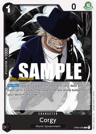 Corgy - Pillars of Strength Pre-Release Cards - C - OP03-083
