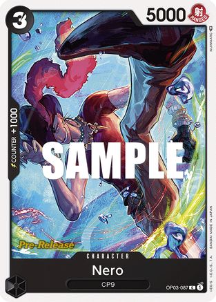 Nero - Pillars of Strength Pre-Release Cards - C - OP03-087