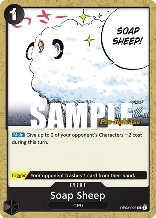 Soap Sheep - Pillars of Strength Pre-Release Cards - C - OP03-095