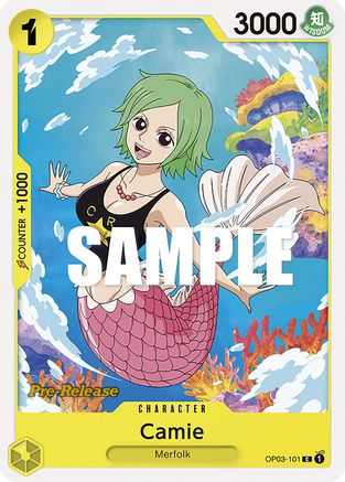 Camie - Pillars of Strength Pre-Release Cards - C - OP03-101