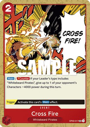 Cross Fire - Pillars of Strength Pre-Release Cards - UC - OP03-017