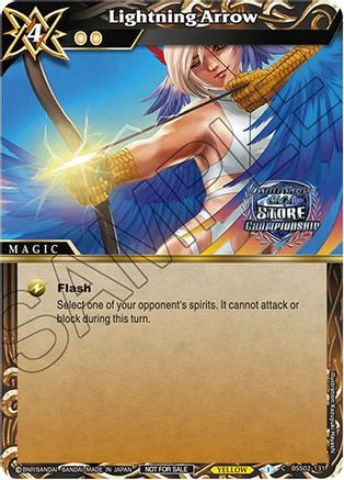 Lightning Arrow (Championship Card Pack 2023 Vol. 2) - Battle Spirits Saga Promo Cards - Promo - BSS02-131