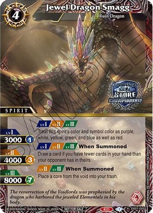 Jewel Dragon Smagg (Championship Card Set 2023 Vol. 2) - Battle Spirits Saga Promo Cards - Promo - EX01-005