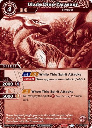 Blade Dino Parasaur (Event Pack Vol. 2) - Launch & Event Promos - Promo - ST01-007