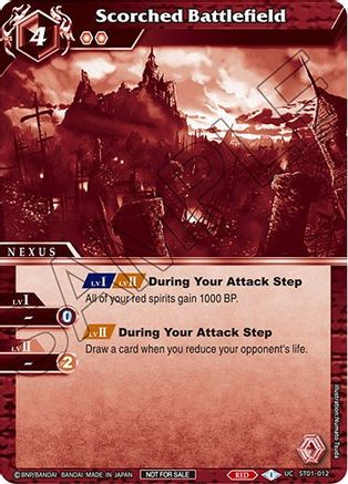 Scorched Battlefield (Event Pack Vol. 2) - Launch & Event Promos - Promo - ST01-012