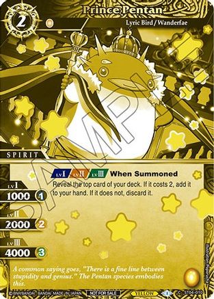 Prince Pentan (Finalist Card Set Vol. 2) - Launch & Event Promos - Promo - ST04-010