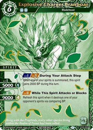 Explosive Charger Branboar (Finalist Card Set Vol. 2) - Launch & Event Promos - Promo - ST05-005