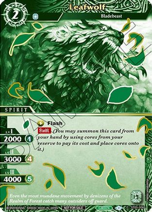Leafwolf (Finalist Card Set Vol. 2) - Launch & Event Promos - Promo - ST05-006