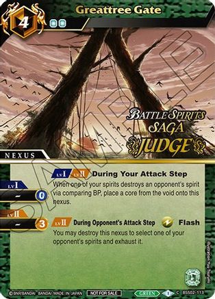 Greattree Gate (Judge Pack Vol. 2) - Battle Spirits Saga Promo Cards - Promo - BSS02-113