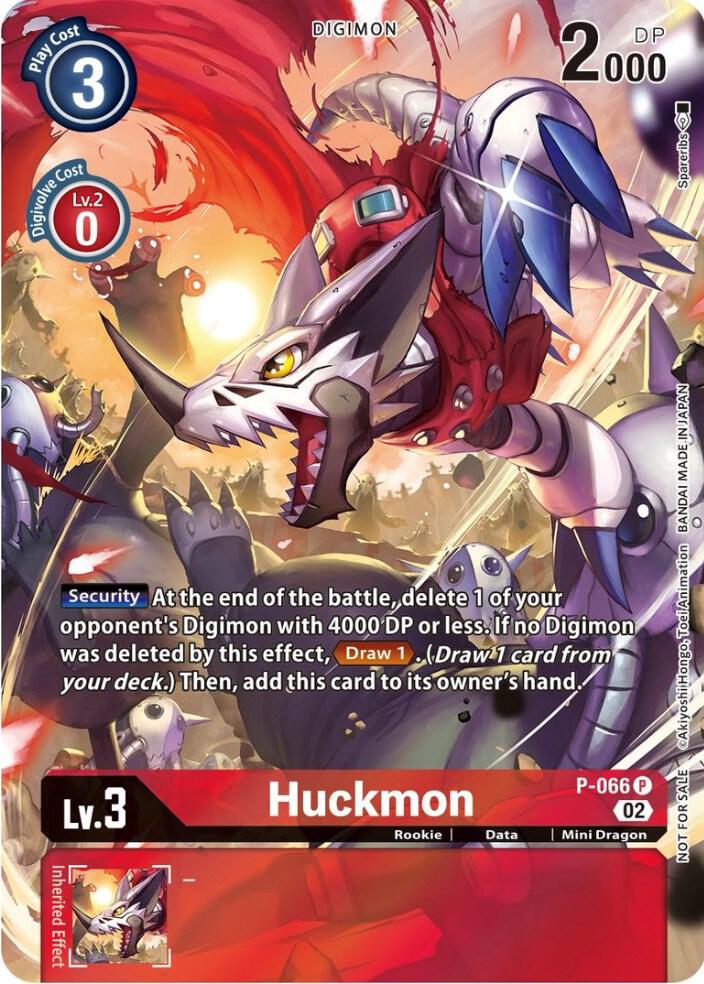 Huckmon - P-066 (Official Tournament Pack Vol.10) - Digimon Promotion Cards - Promo - P-066 P