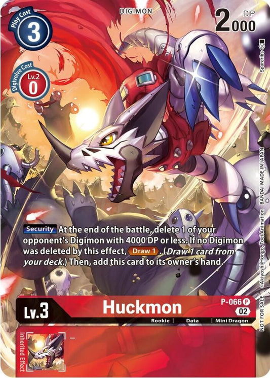 Huckmon - P-066 (Official Tournament Pack Vol.10) - Digimon Promotion Cards - Promo - P-066 P