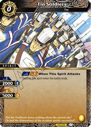 Tin Soldiers - Battle Spirits Saga Promo Cards - Promo - PR-016