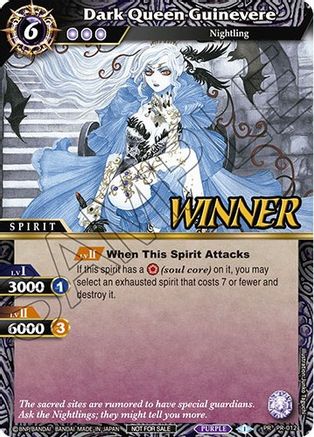 Dark Queen Guinevere (Winner) - Battle Spirits Saga Promo Cards - Promo - PR-012